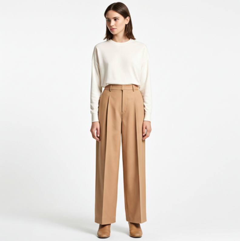 AI-generated try-on result